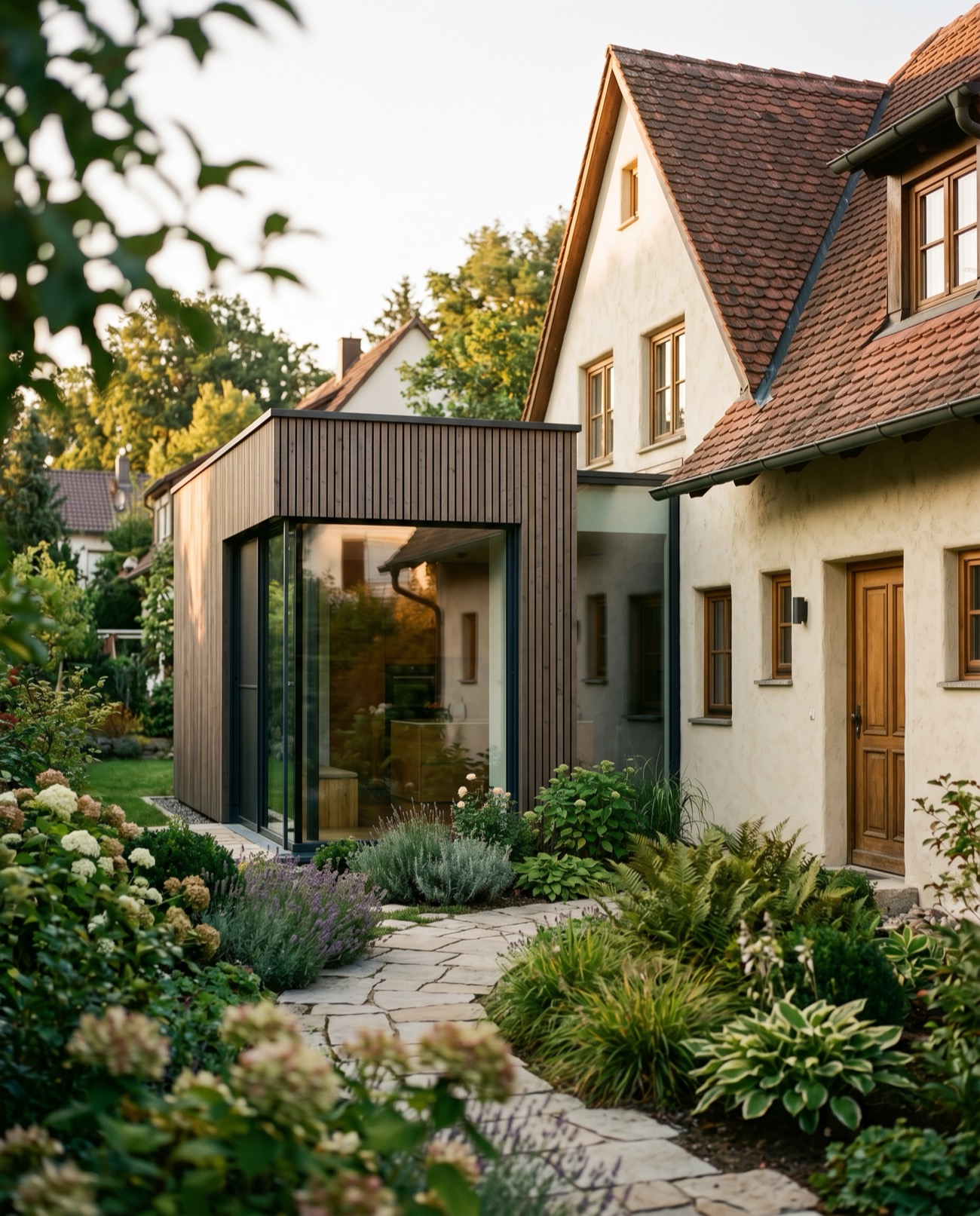 Anbau Einfamilienhaus — Max Dominiak Bauunternehmung