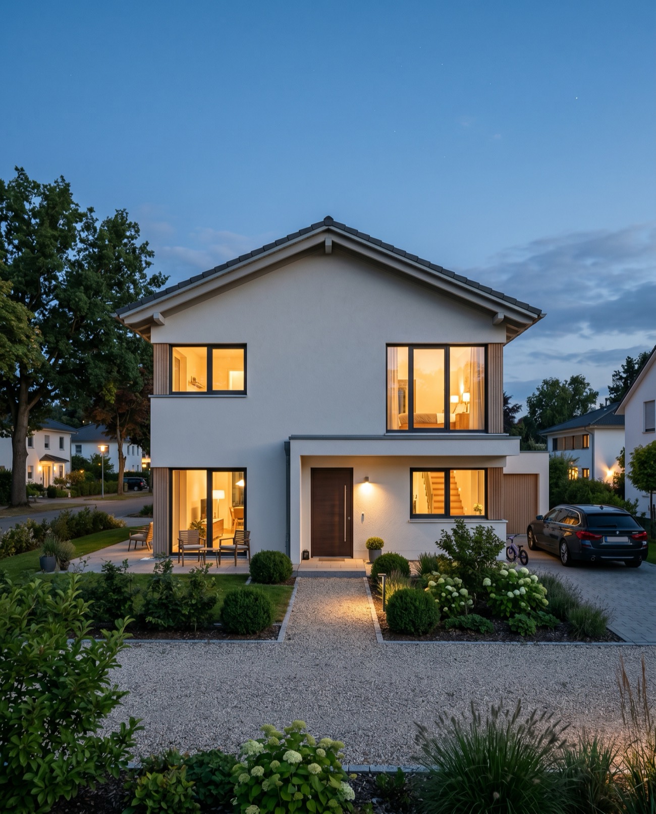 Schlüsselfertig · Neubau aus einer Hand – Aushub bis Übergabe